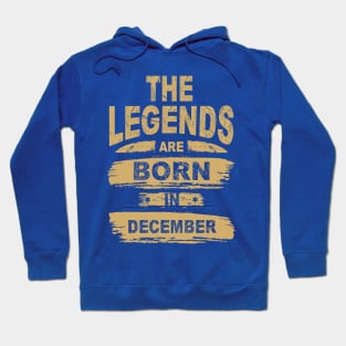 Legends Are Born In December 1 Hoodie